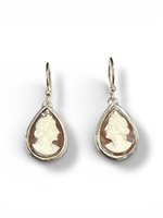 Pendientes Mandile 1922 Mujer Cammei  in Plata Conchiglia 2MORCM33